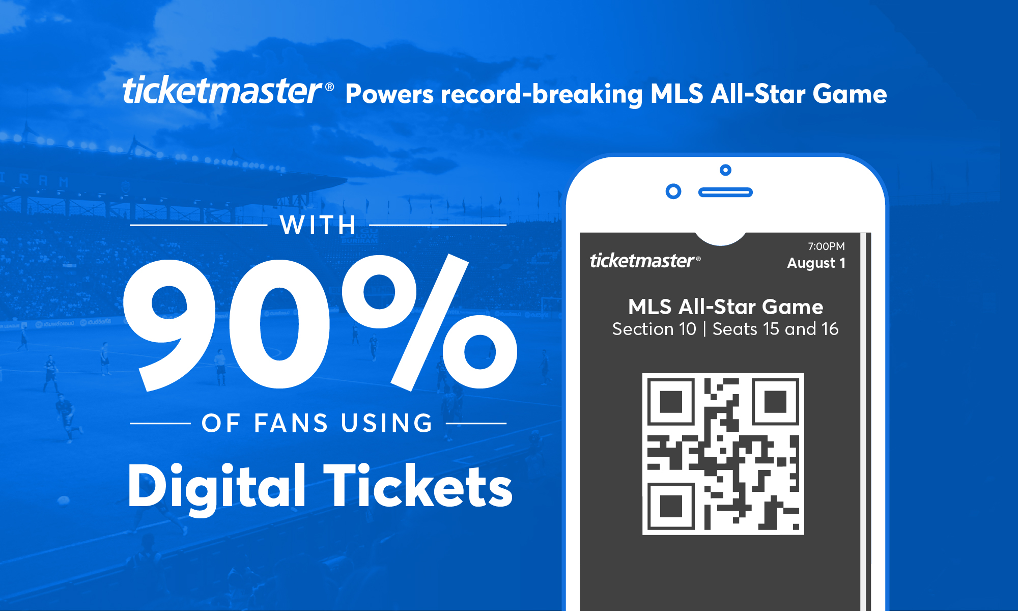MLS History Ticketmaster Technology Powers RecordBreaking Attendance
