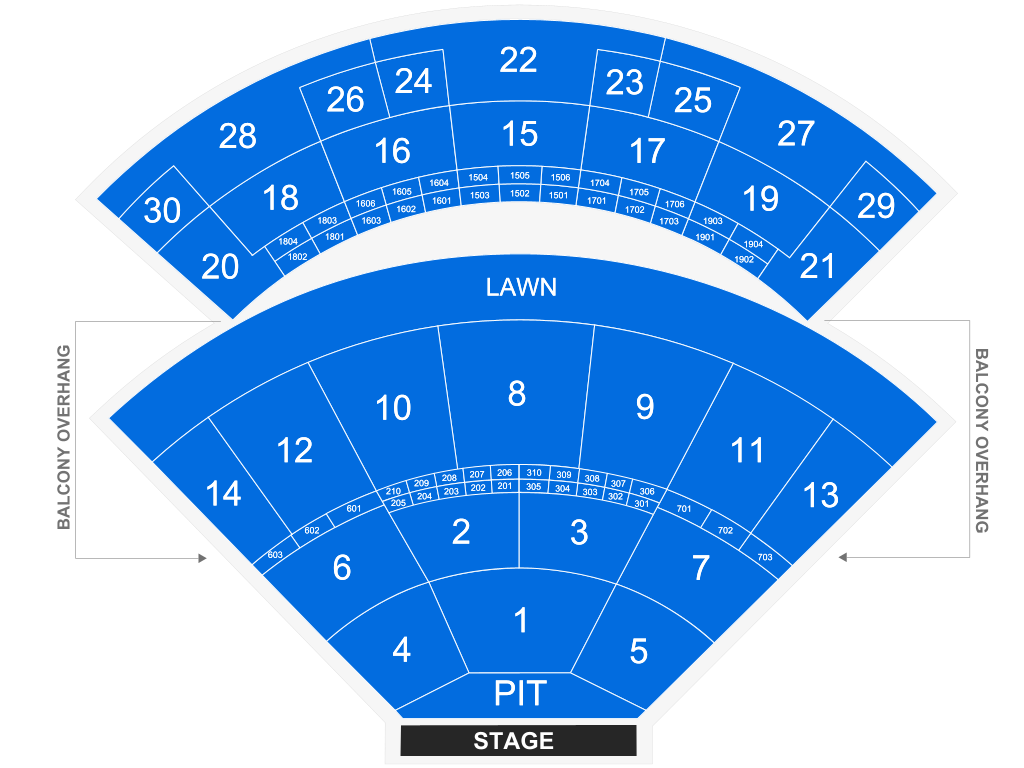 Albany Med Health System at SPAC seating chart