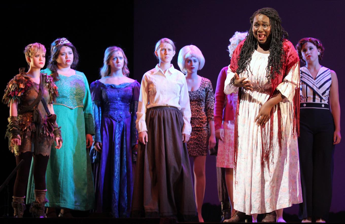 Amina Faye performs during the National High School Musical Theatre Awards (Photo by Henry McGee)