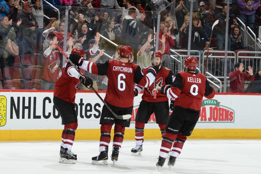 nhl phoenix coyotes schedule