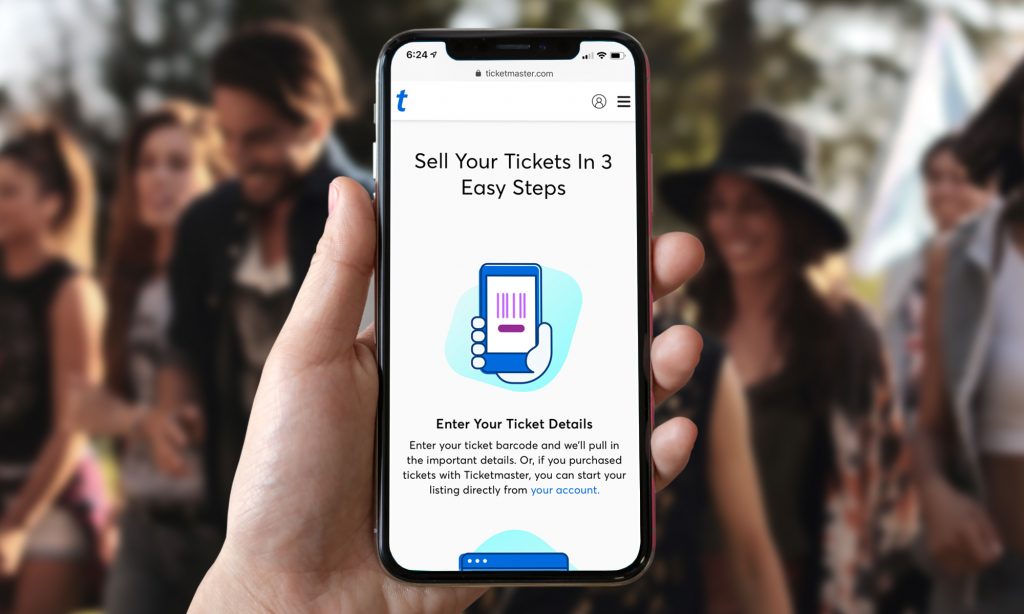Selling Your Tickets on Ticketmaster 