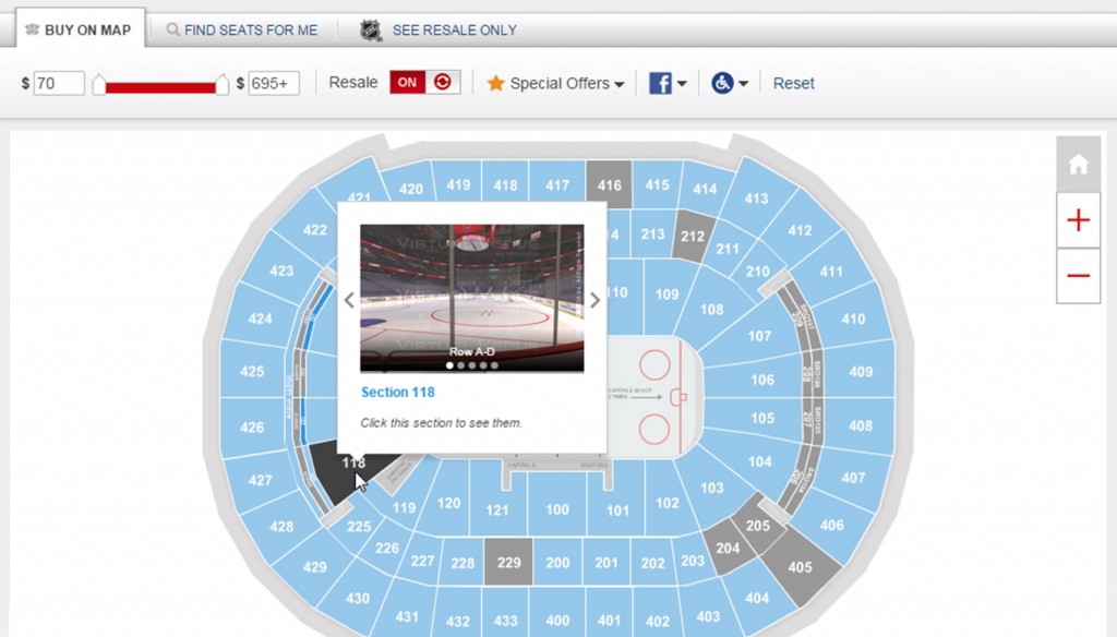 Blues Hockey Tickets Seating Chart