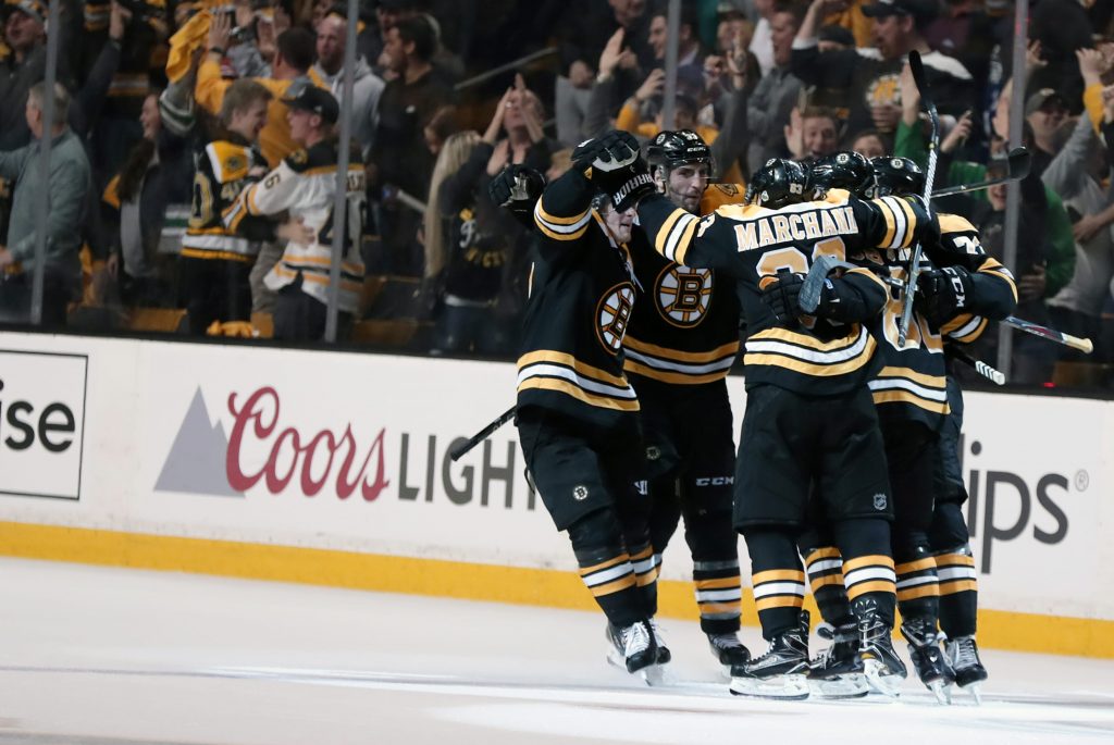 Boston Bruins begin Stanley Cup defense