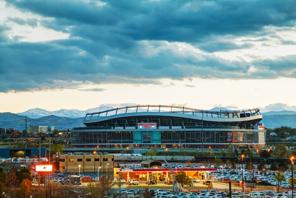 Denver Broncos Stadium Chart