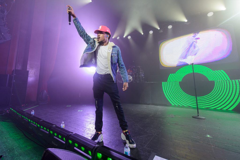 chance the rapper past tours