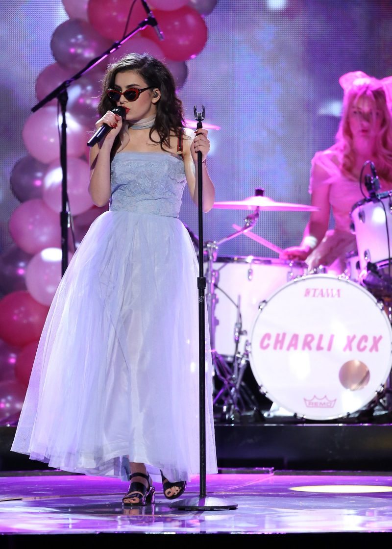 Recording artist Charli XCX performs onstage during the 2014 American Music Awards held at Nokia Theatre L.A. Live on November 23, 2014 in Los Angeles, California. (Photo by Michael Tran/FilmMagic)