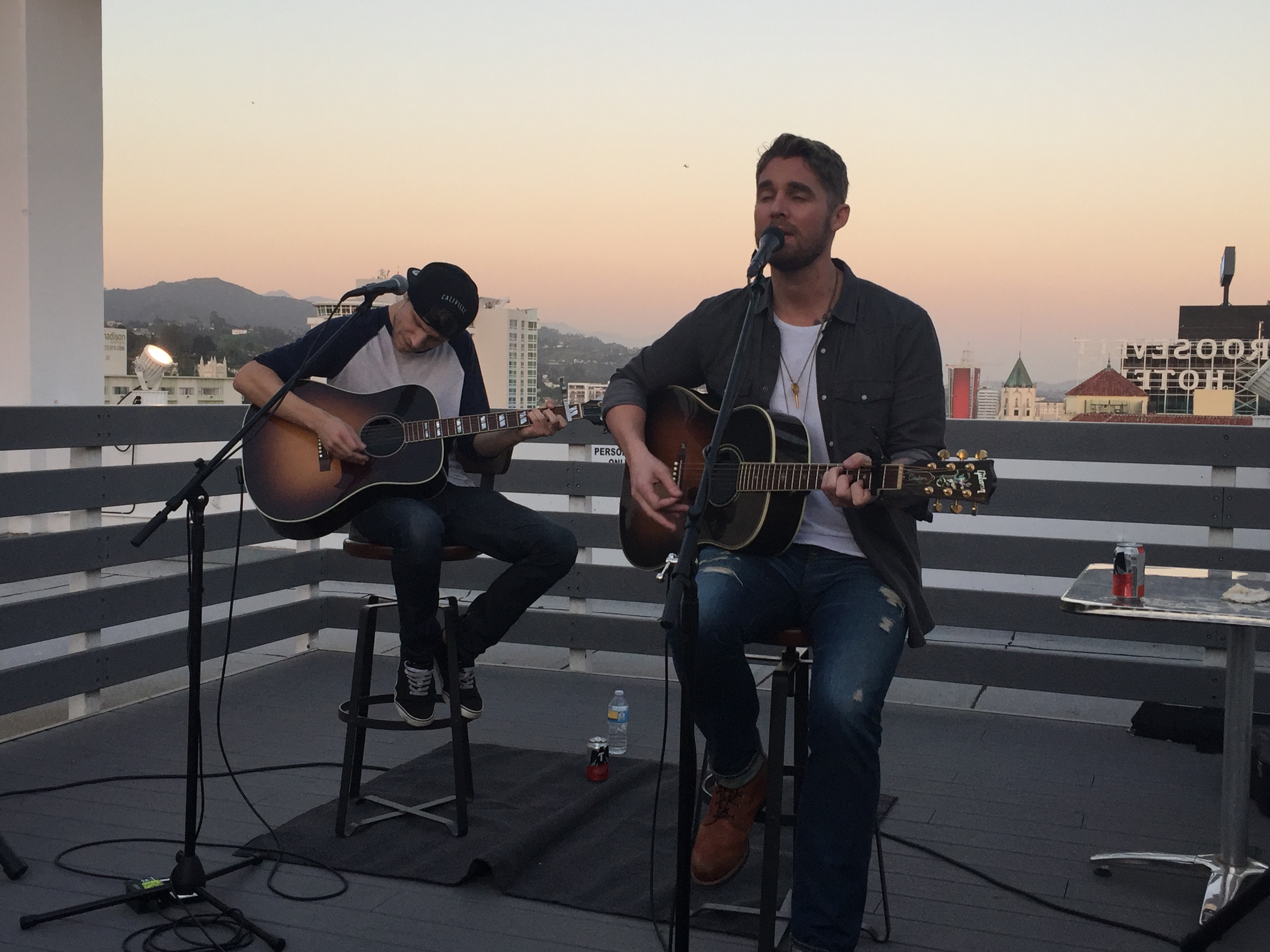 Brett Young Answers Fans Questions Before Raising The Roof