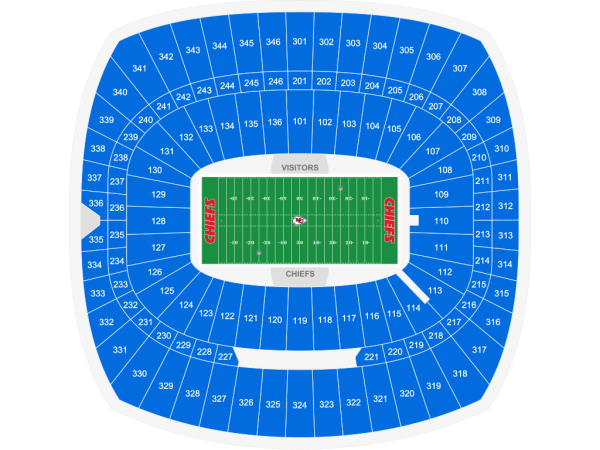 Arrowhead Stadium Seating Chart 