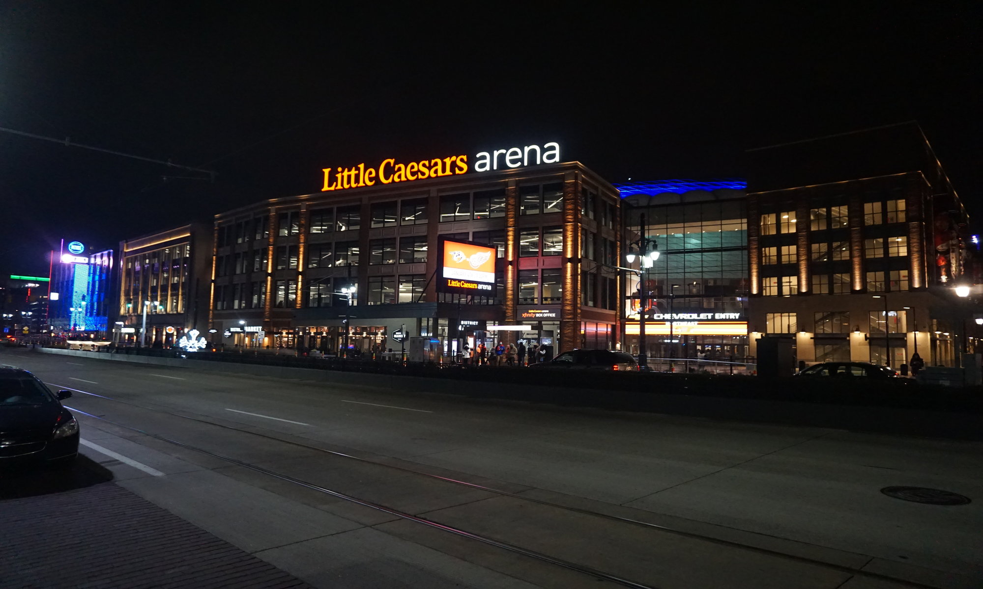 Little Caesars Arena, Detroit, Michigan 2017 - Paul McCart…