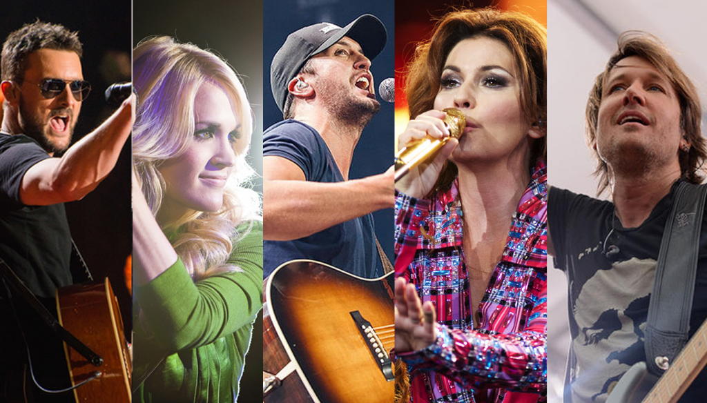 country music stars on tour