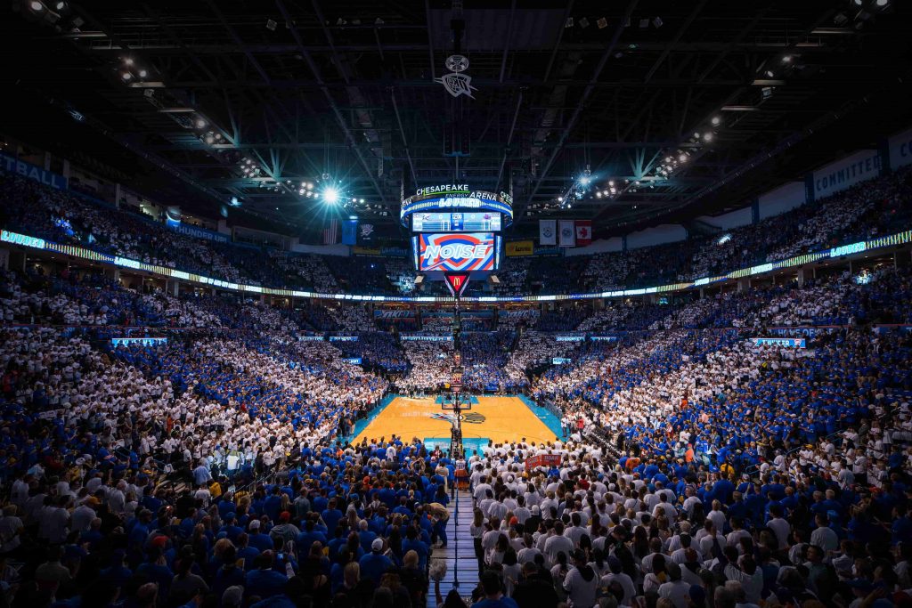 Oklahoma City Thunder Arena Seating Chart