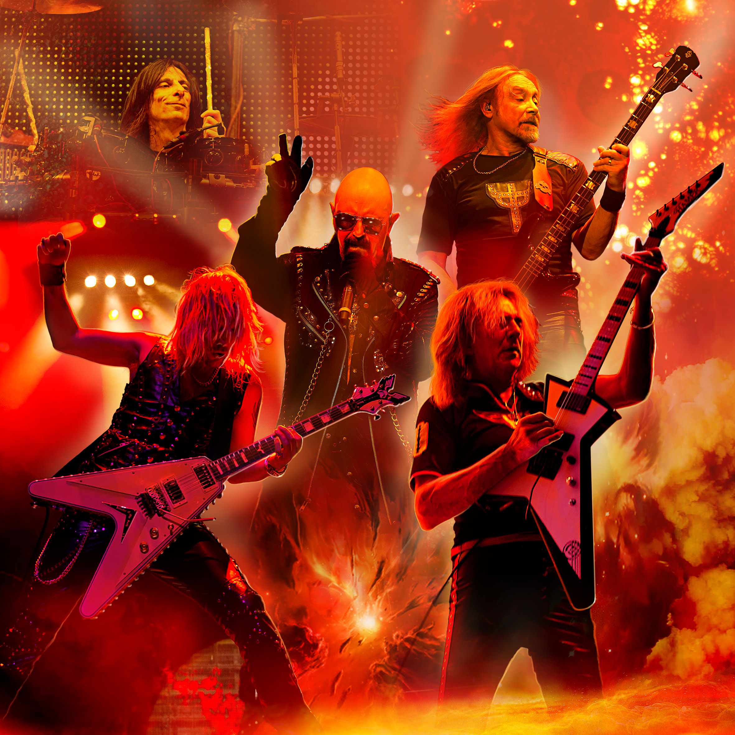 Дискография металла. Джудас прист. Группа Judas Priest. Группа Judas Priest 1970. Judas Priest Firepower 2018.