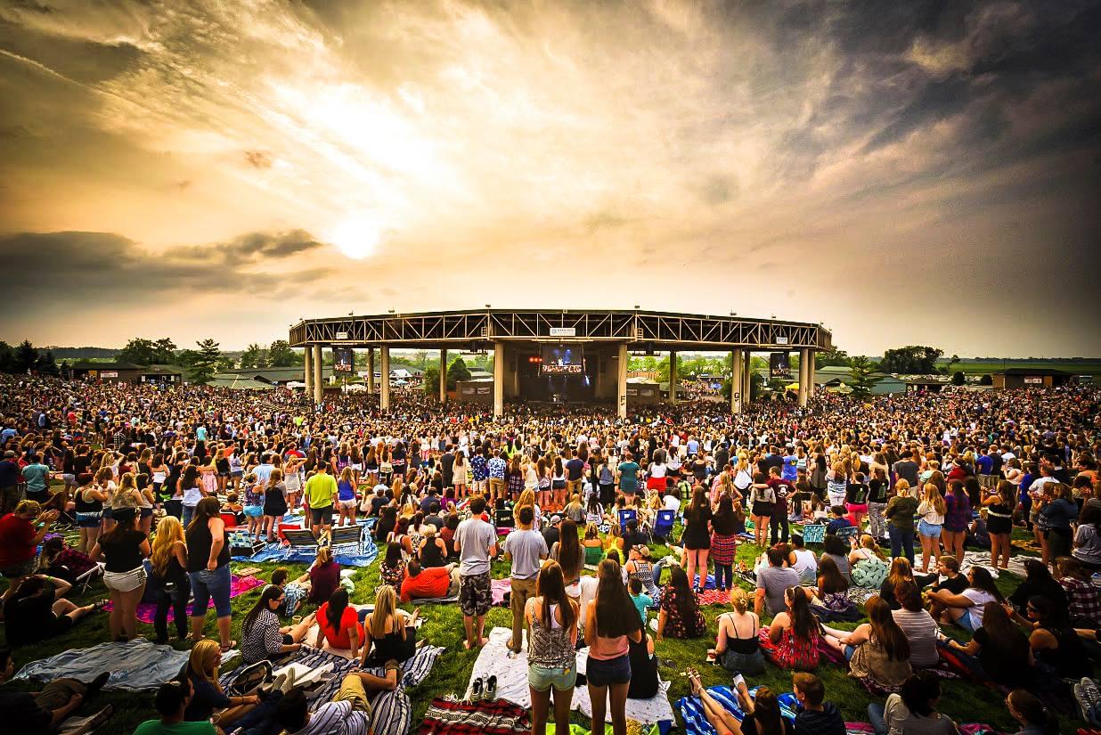 Klipsch Music Center Seating Chart With Rows