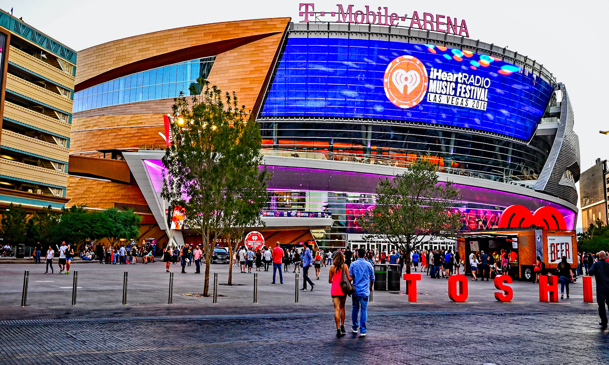 T-Mobile Arena is one of the best places to party in Las Vegas
