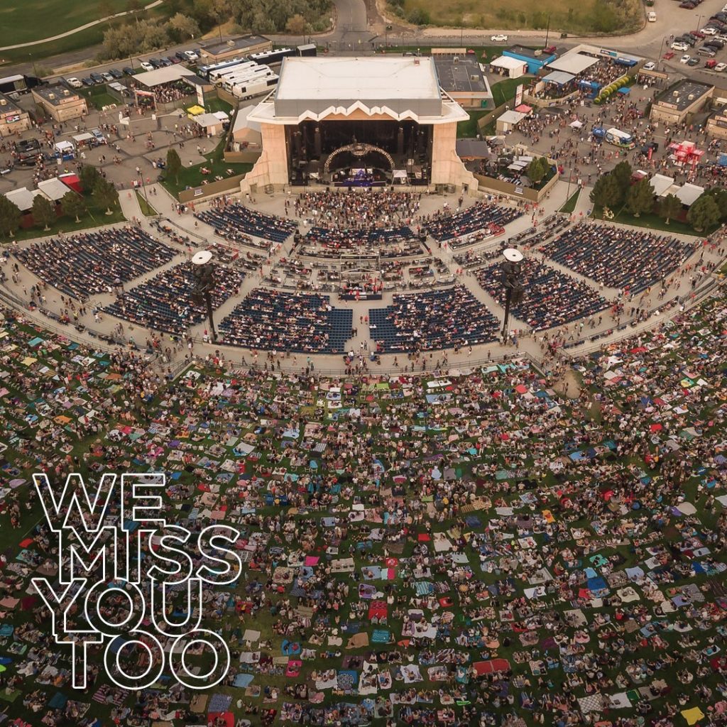 Iconic Utah Venue USANA Amphitheatre West Valley City, UT