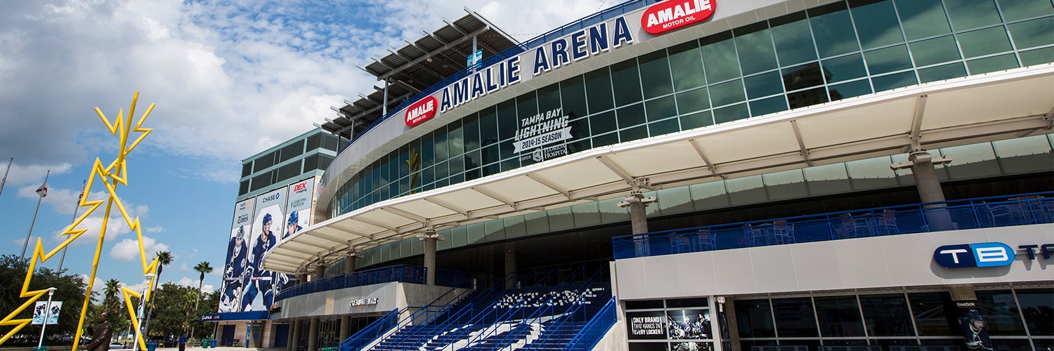 New Foods At Amalie Arena at Lightning Games and Concerts