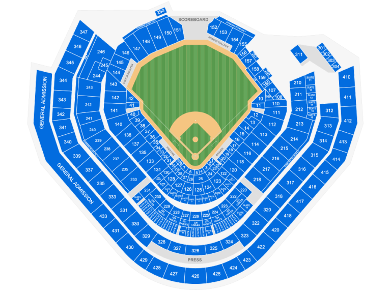 Step Inside Truist Park Learn Stadium Rules & Bag Policy, Food