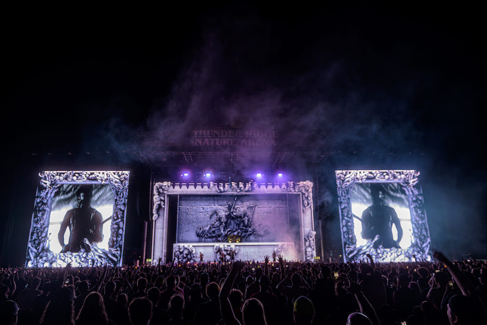 Avenged Sevenfold opening night North American Tour 2026 Thunder Ridge Nature Arena Ridgedale, Missouri