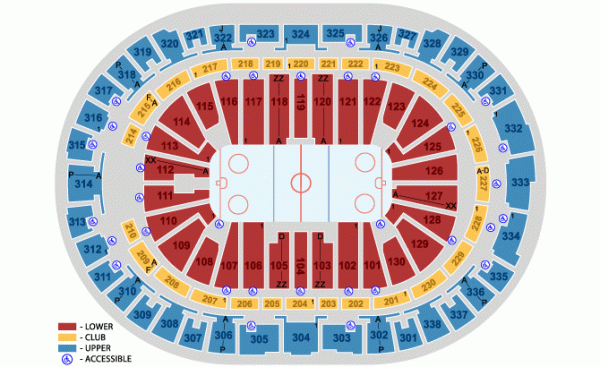 Hurricanes Arena Seating Chart