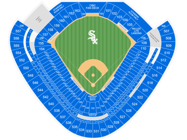 Chicago White Sox seating chart