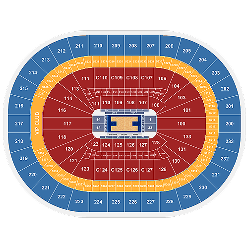 Rocket Mortgage Field House Seating Chart