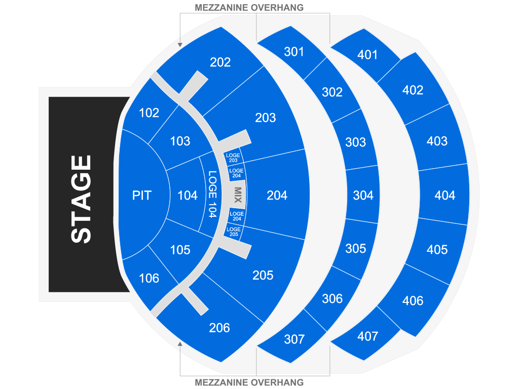 colosseum concert seating chart