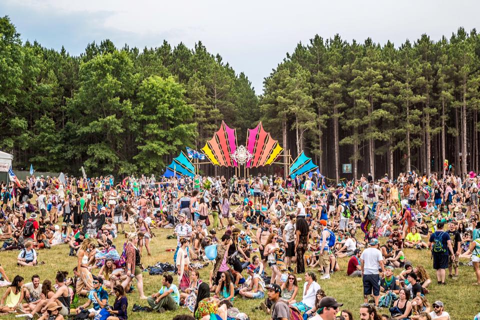 Electric Forest Festival Campsite