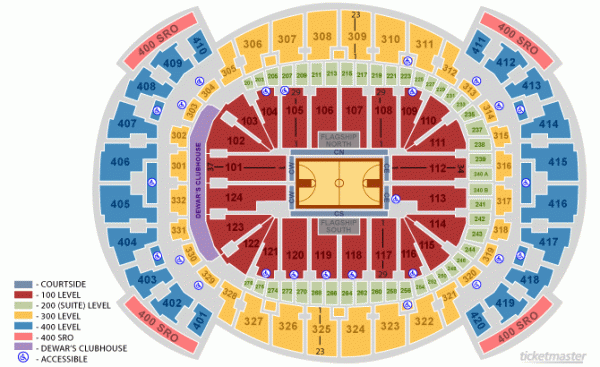 Aa Arena Seating Chart