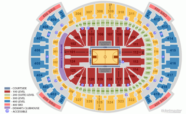 Heat Game Seating Chart