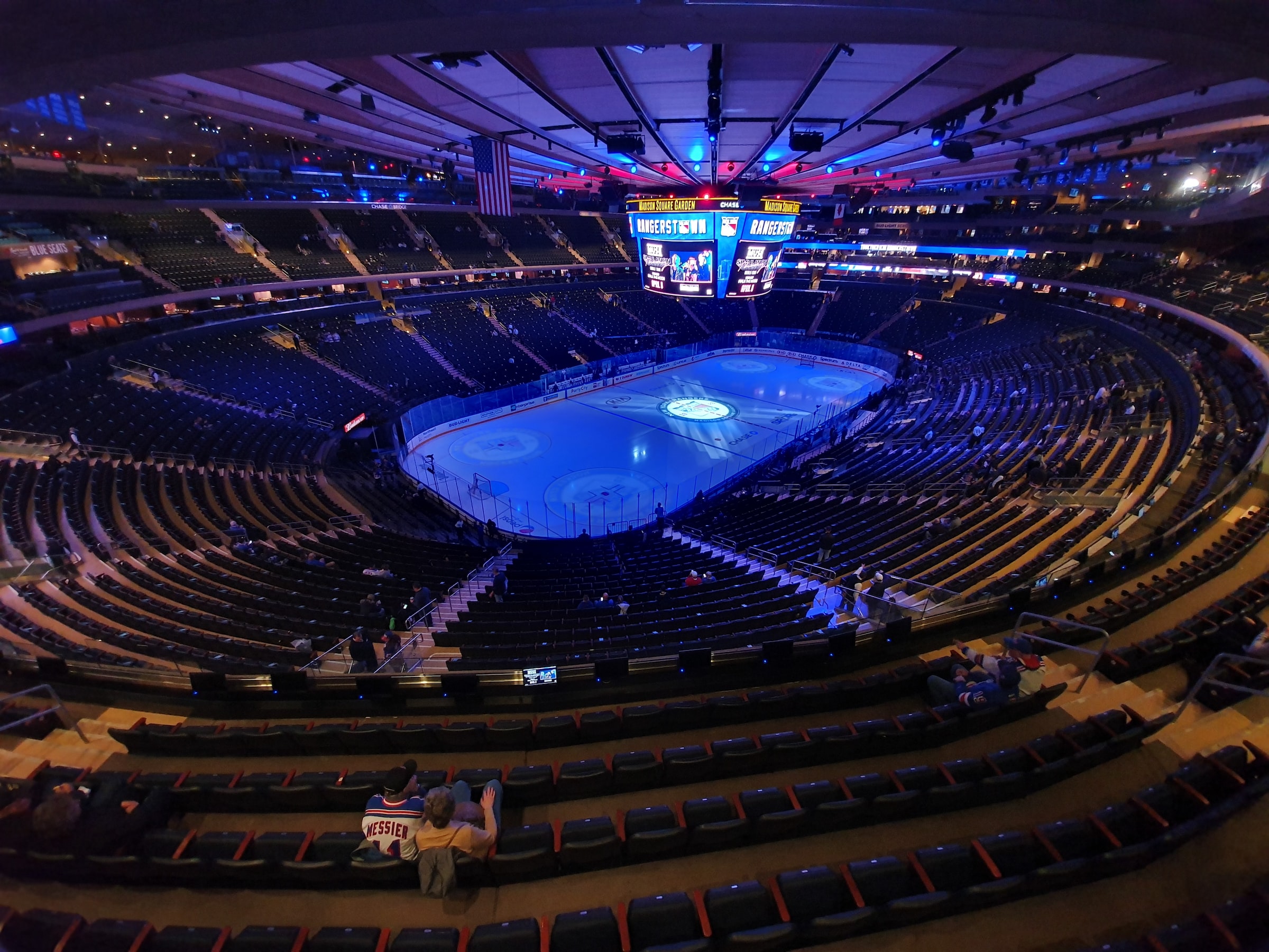 Inside View of Madison Square Garden