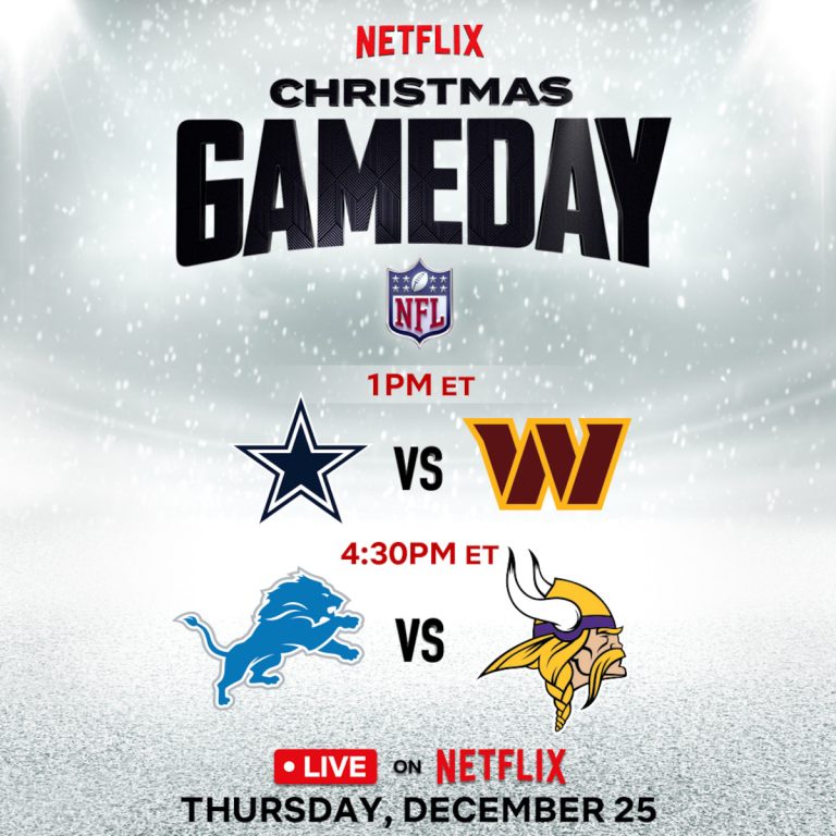Christmas New Year S 2025 Holiday Sports Preview Schedules Tickets Nfl Christmas Day 2025 Netflix 768x768 