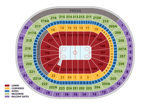 Wells Fargo Center Philadelphia Seating Chart