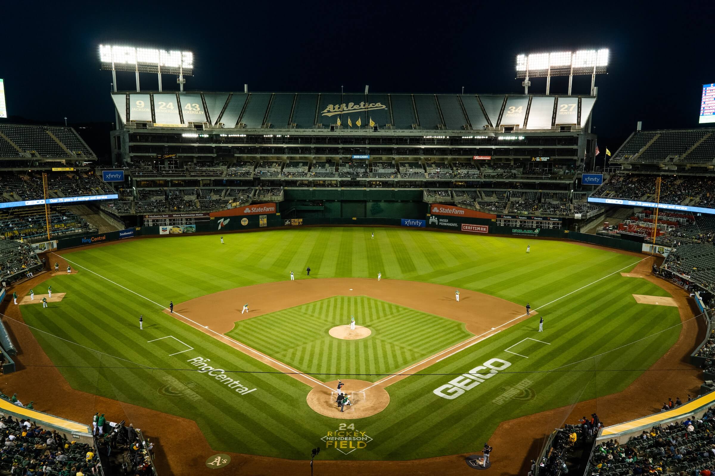 RingCentral Coliseum, Oakland Raiders football stadium - Stadiums of Pro  Football