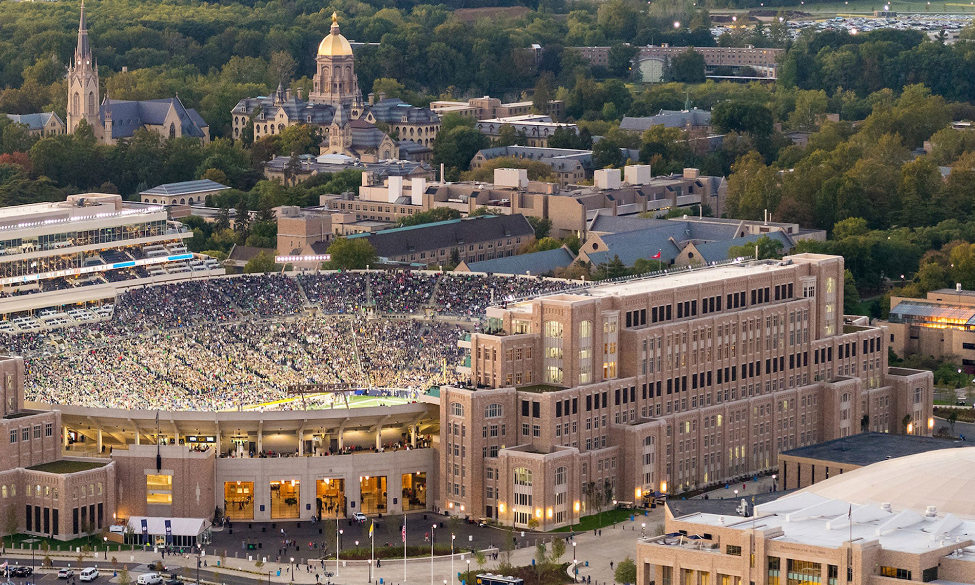 Step Inside Notre Dame Stadium Learn Stadium Rules Bag Policy notre-dame-stadium-history-capacity-events-significance