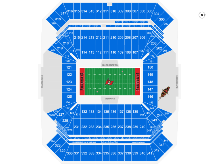 Step Inside Raymond James Stadium Home of the Tampa Bay Buccaneers