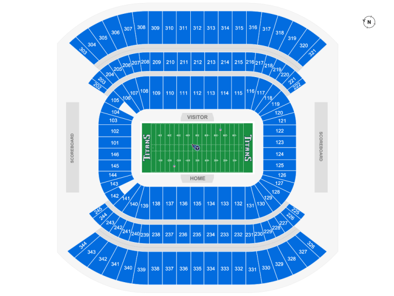Step Inside Nissan Stadium Home of the Tennessee Titans