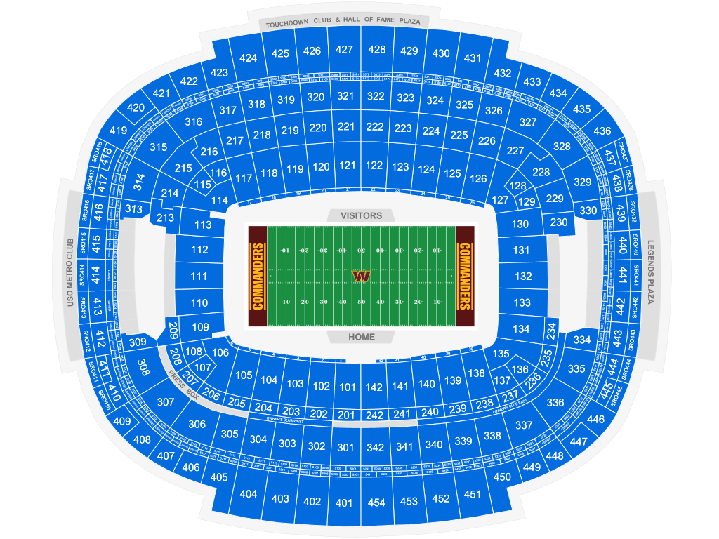 Fedex Stadium Seating Cabinets Matttroy