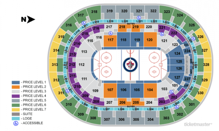 Winnipeg Jets Home Schedule 2019-20 & Seating Chart | Ticketmaster Blog